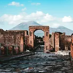 2 Bedrooms House With Furnished Terrace And Wifi At Pompei 8 Km Away From The Beach