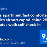 Miris Apartment Fast Comfortable Naples Airport Capodichino 25 Minutes Walk Self Check-In